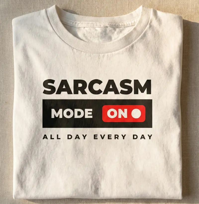 SARCASM MODE ON