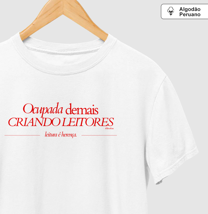 Ocupada demais criando leitores