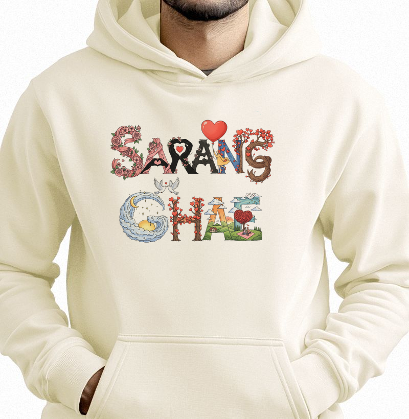 Moletom Capuz Saranghae1