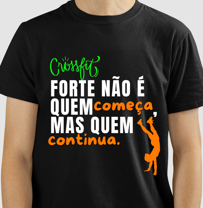 Forte é quem continua