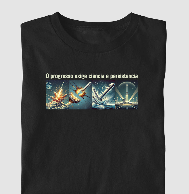 O progresso exige ciência e persistência