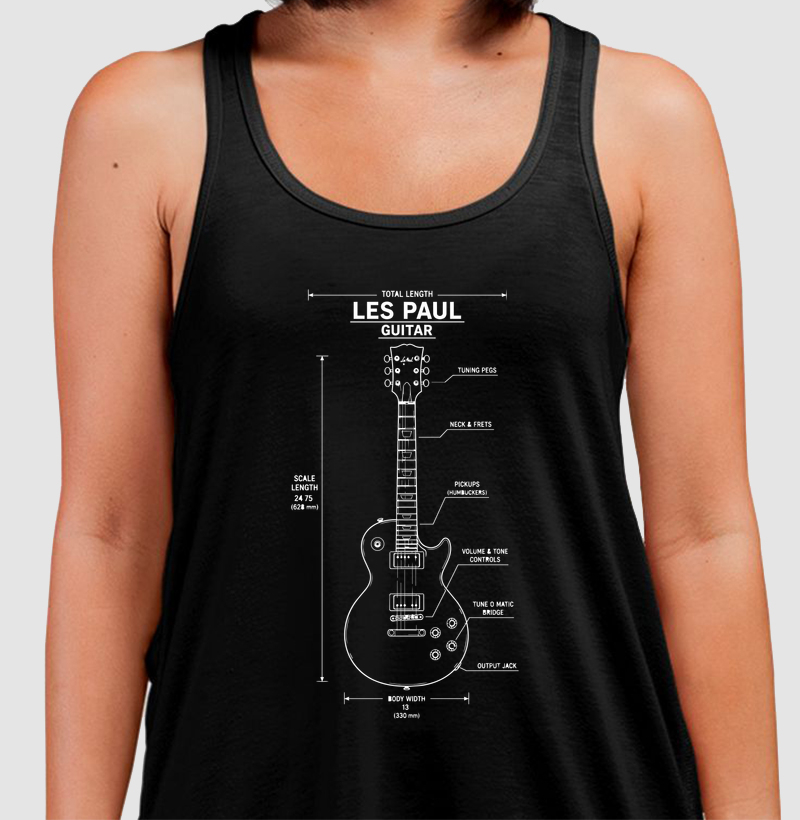 Guitarra Les Paul diagrama