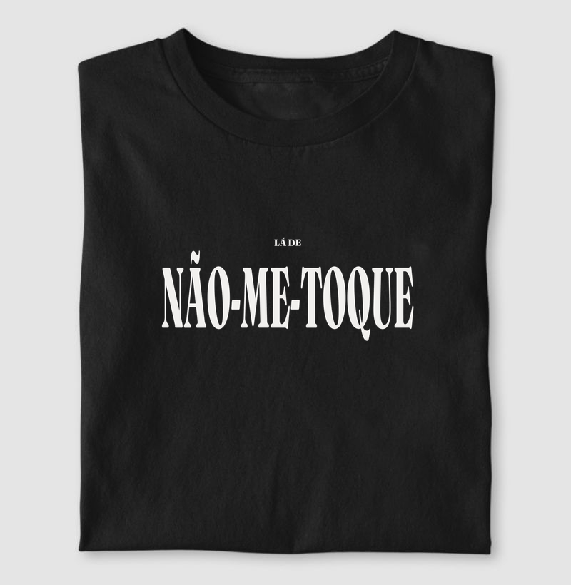 Não-Me-Toque | Tipografia RS