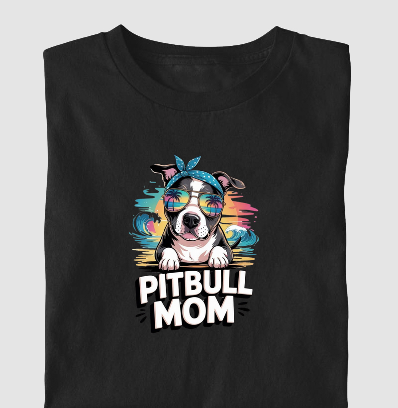PIT BULL MOM ÓCULOS E BANDANA