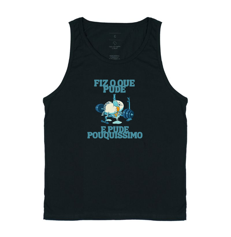 Cropped Personalizado – "Fiz o Que Pude"