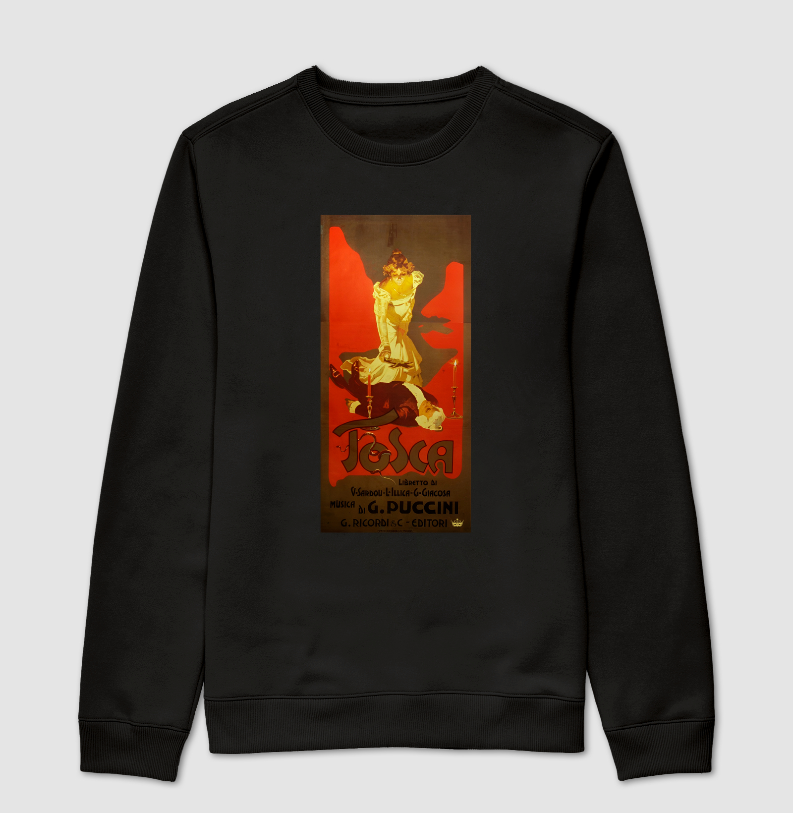 Cartaz Tosca - Giacomo Puccini