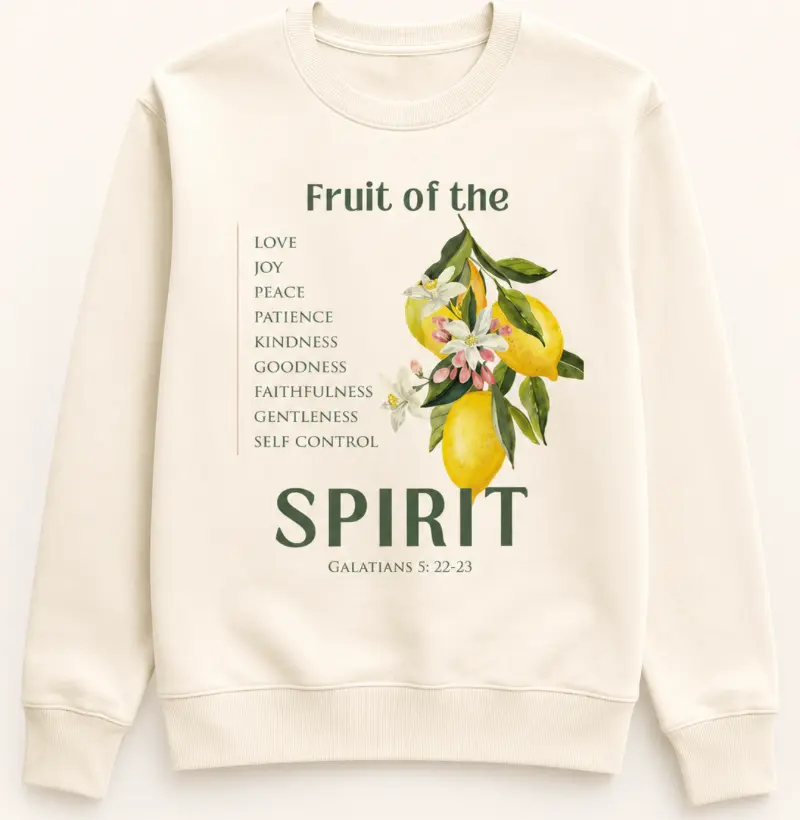 Suéter “Fruit of Spirit”