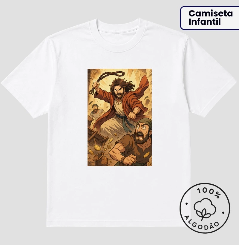 Anime - Jesus e os vendilhões