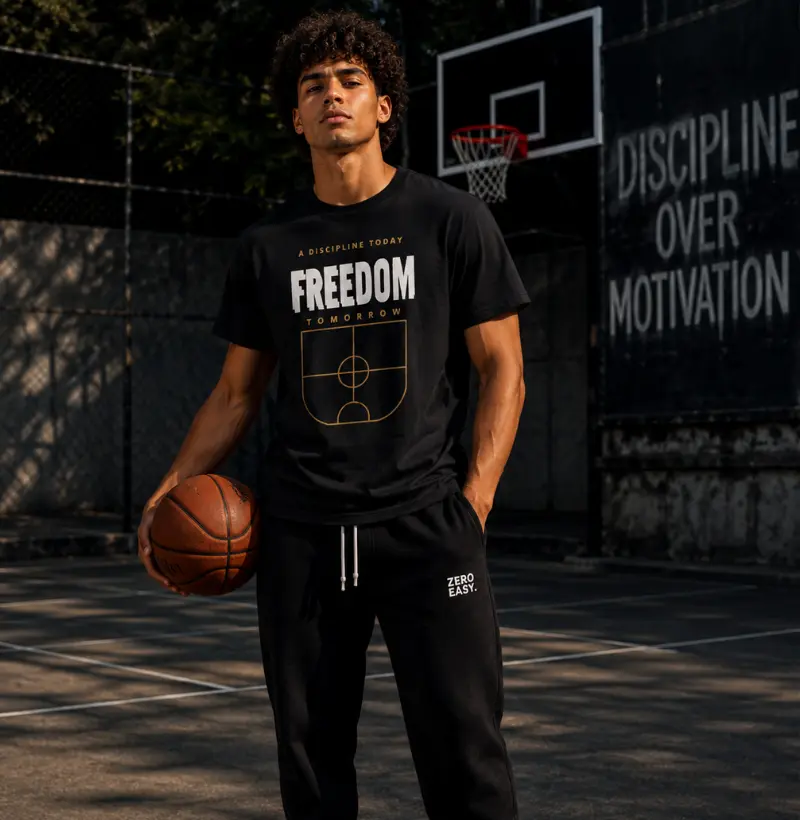 Zero Easy Freedom Tomorrow — Masculina — Preta