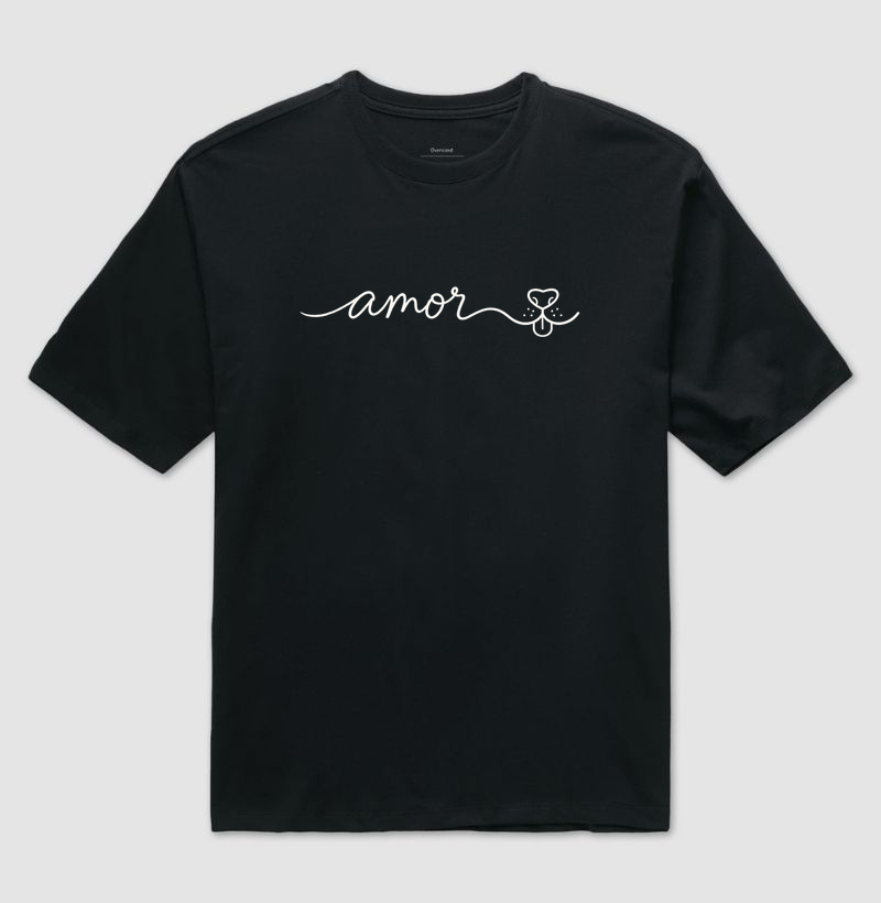 Amor - Camiseta Oversized