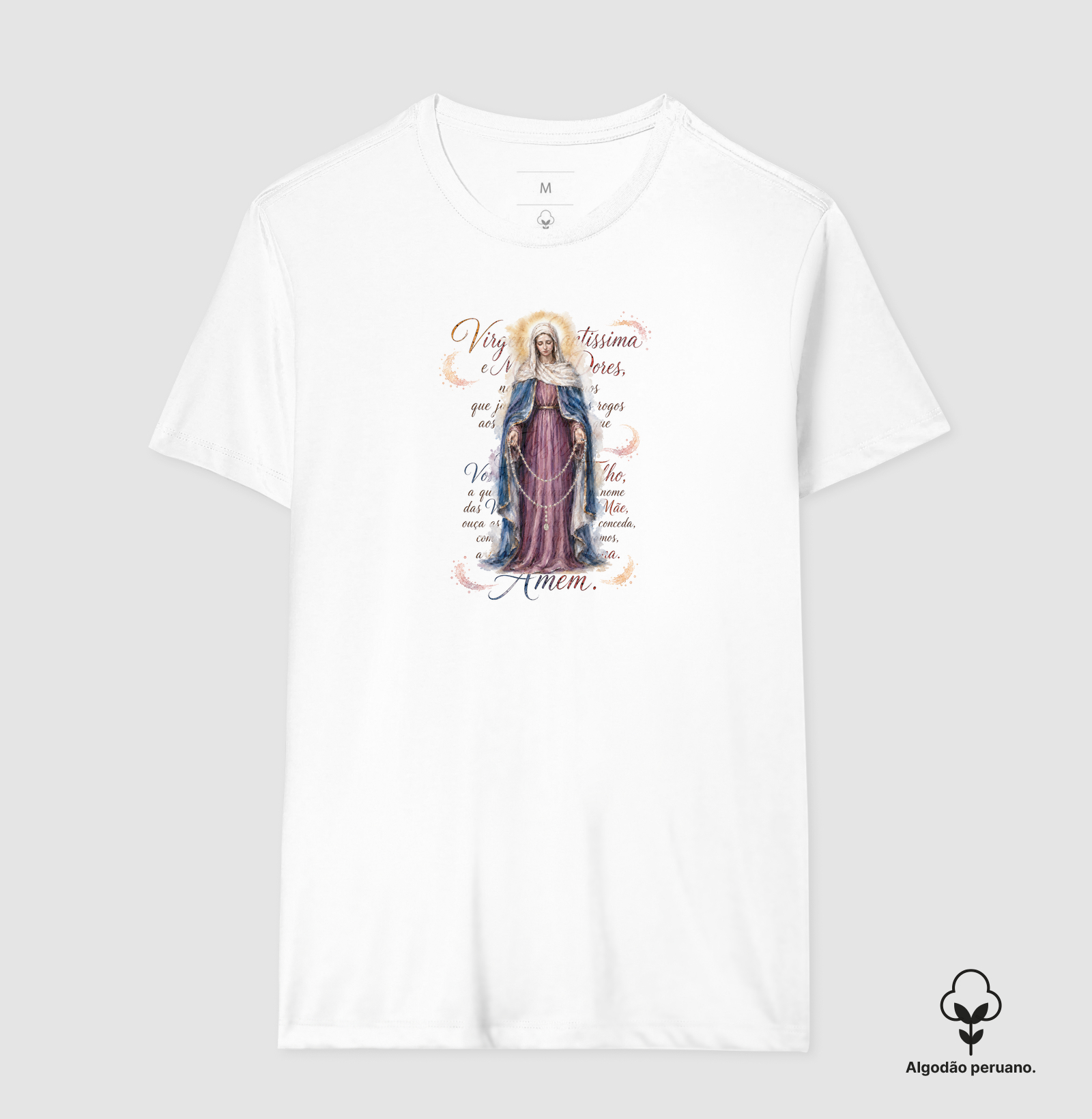 NOSSA SENHORA DAS LÁGRIMAS - AQUARELA
