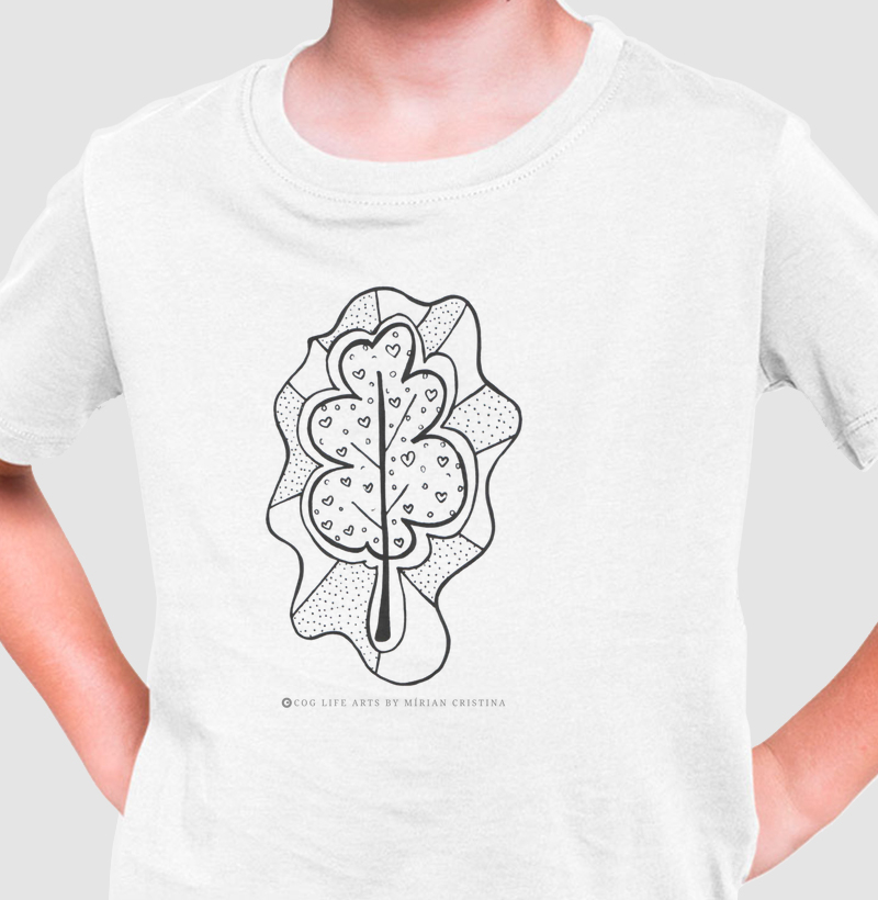 Camiseta Infantil Árvore by Mírian Cristina