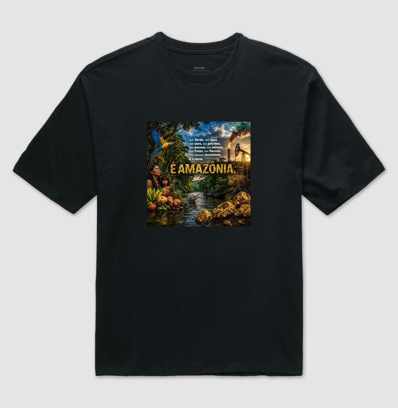 Levo a Amazônia no peito 