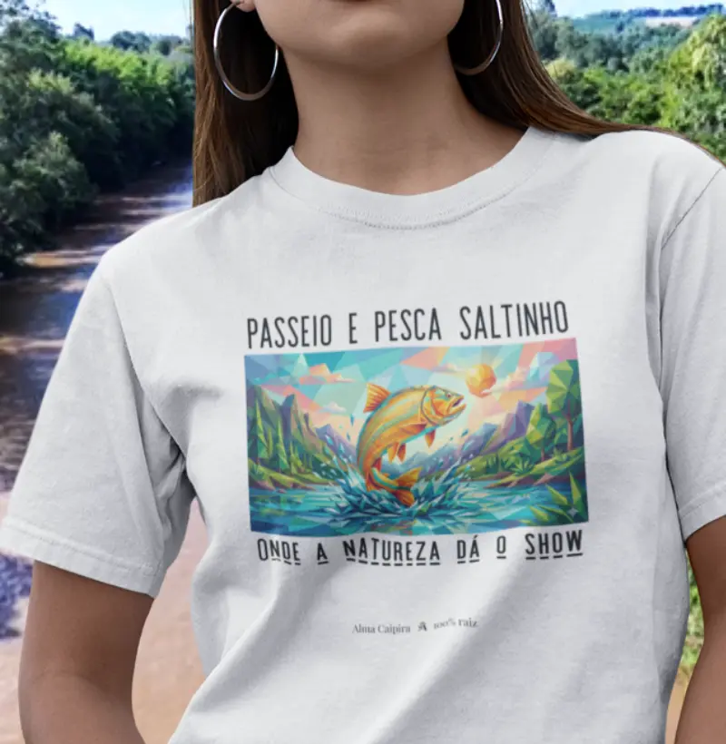 Passeio e pesca Saltinho, onde a natureza da o show