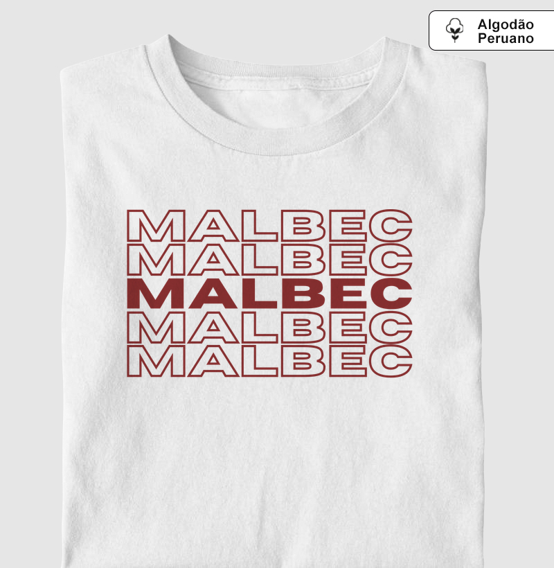 Camiseta Vinho - Malbec