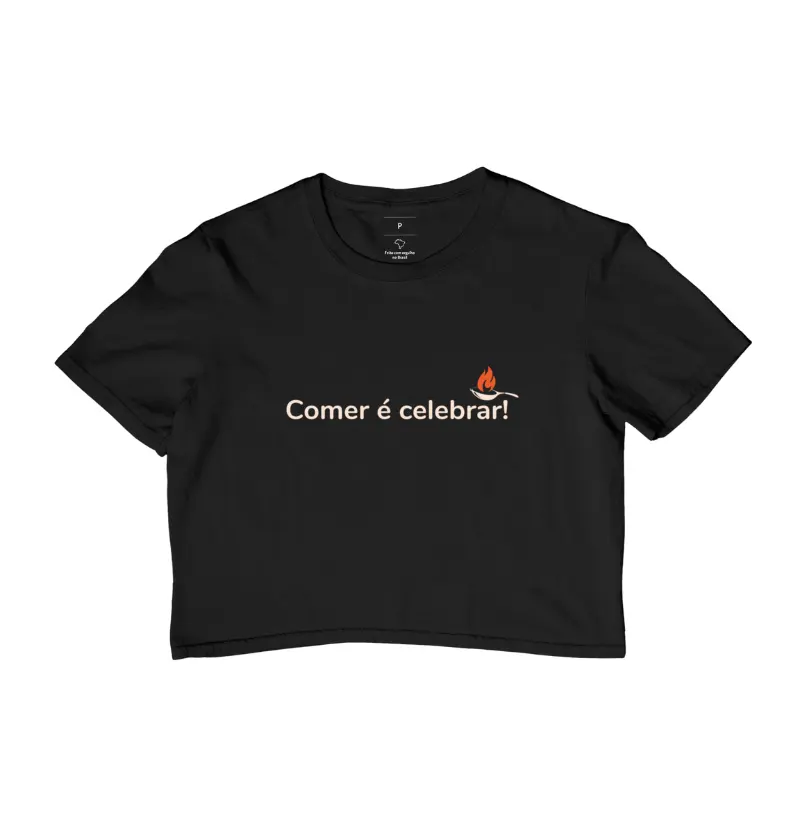 Cropped Grão de Mostarda - Modelo 05