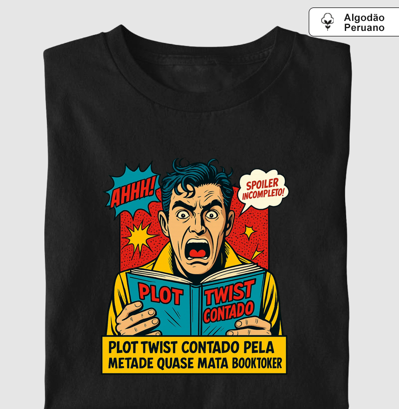 Plot twist pela metade escritor 