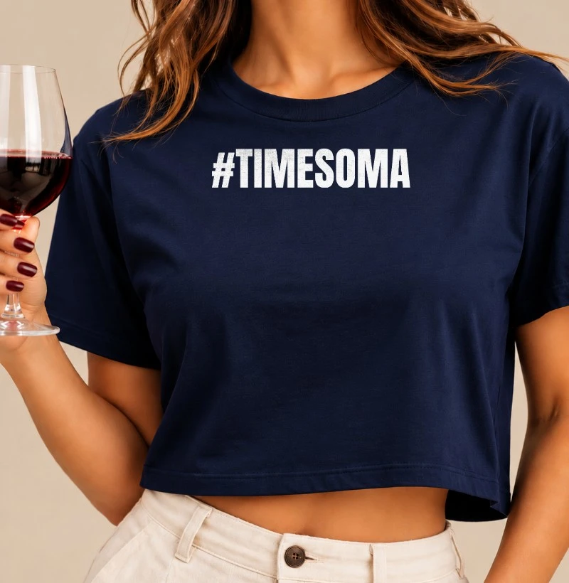 Camiseta Cropped Time SOMA