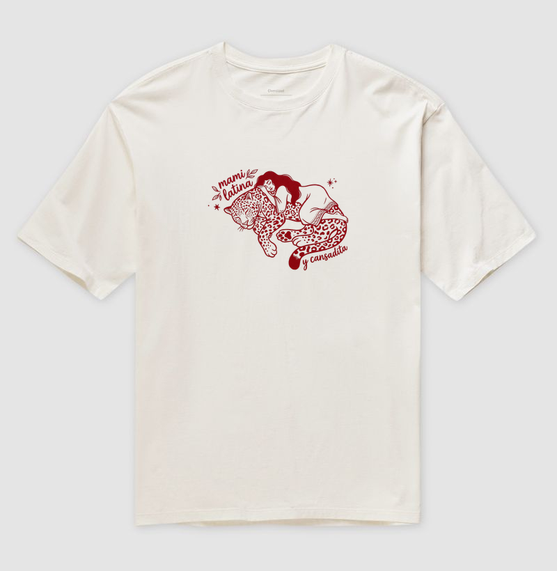 mami latina y cansadita - Camiseta Oversized