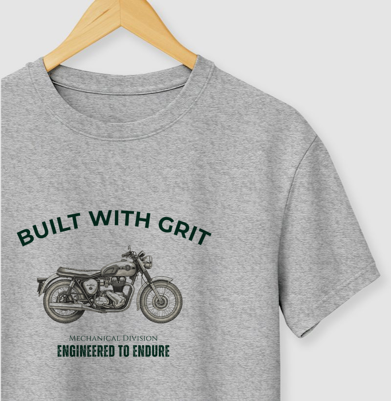 Camiseta  Built With Grit