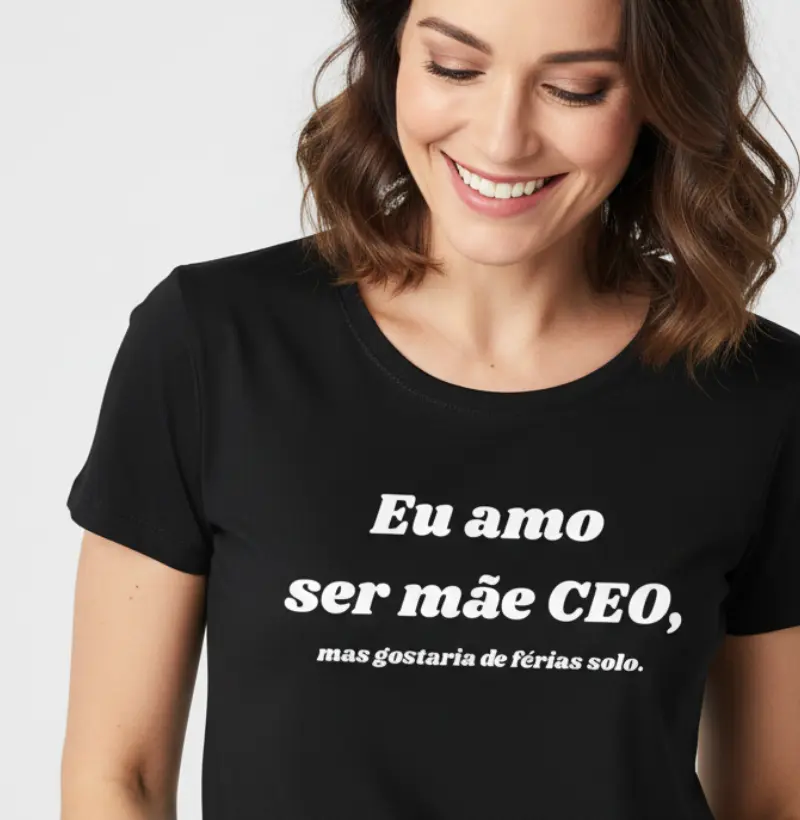 Eu amo ser mãe CEO, mas gostaria de férias solo.