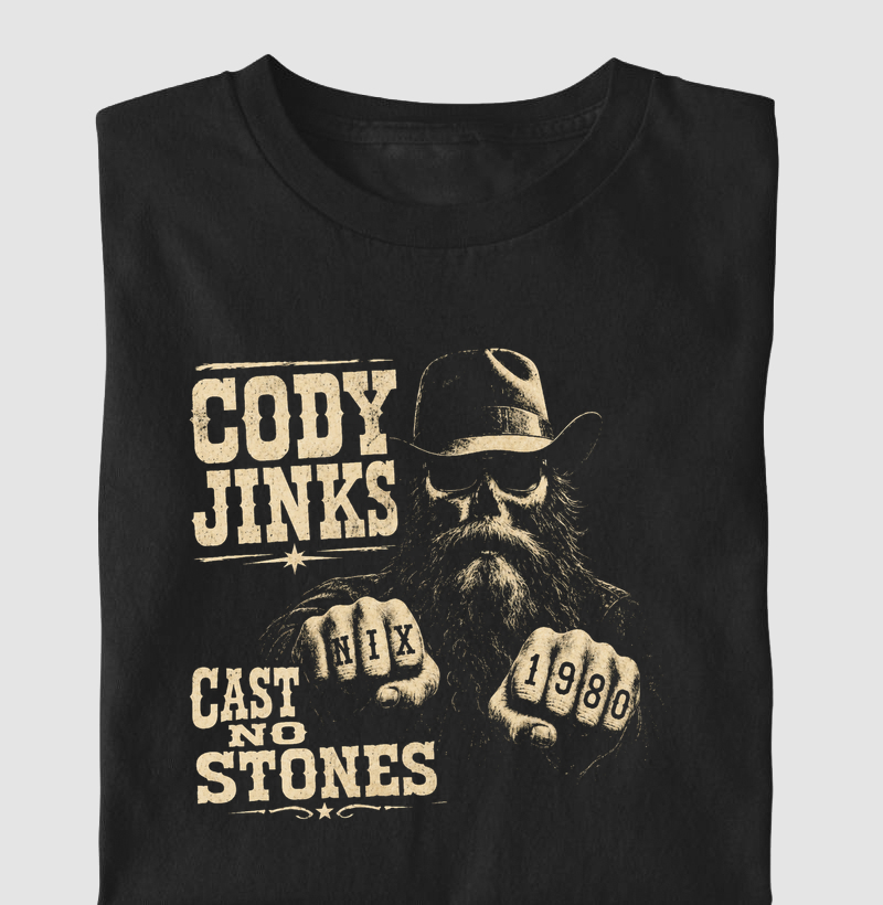 Camiseta Cast no Stones