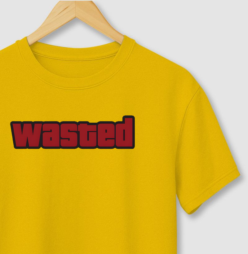 Camiseta Wasted