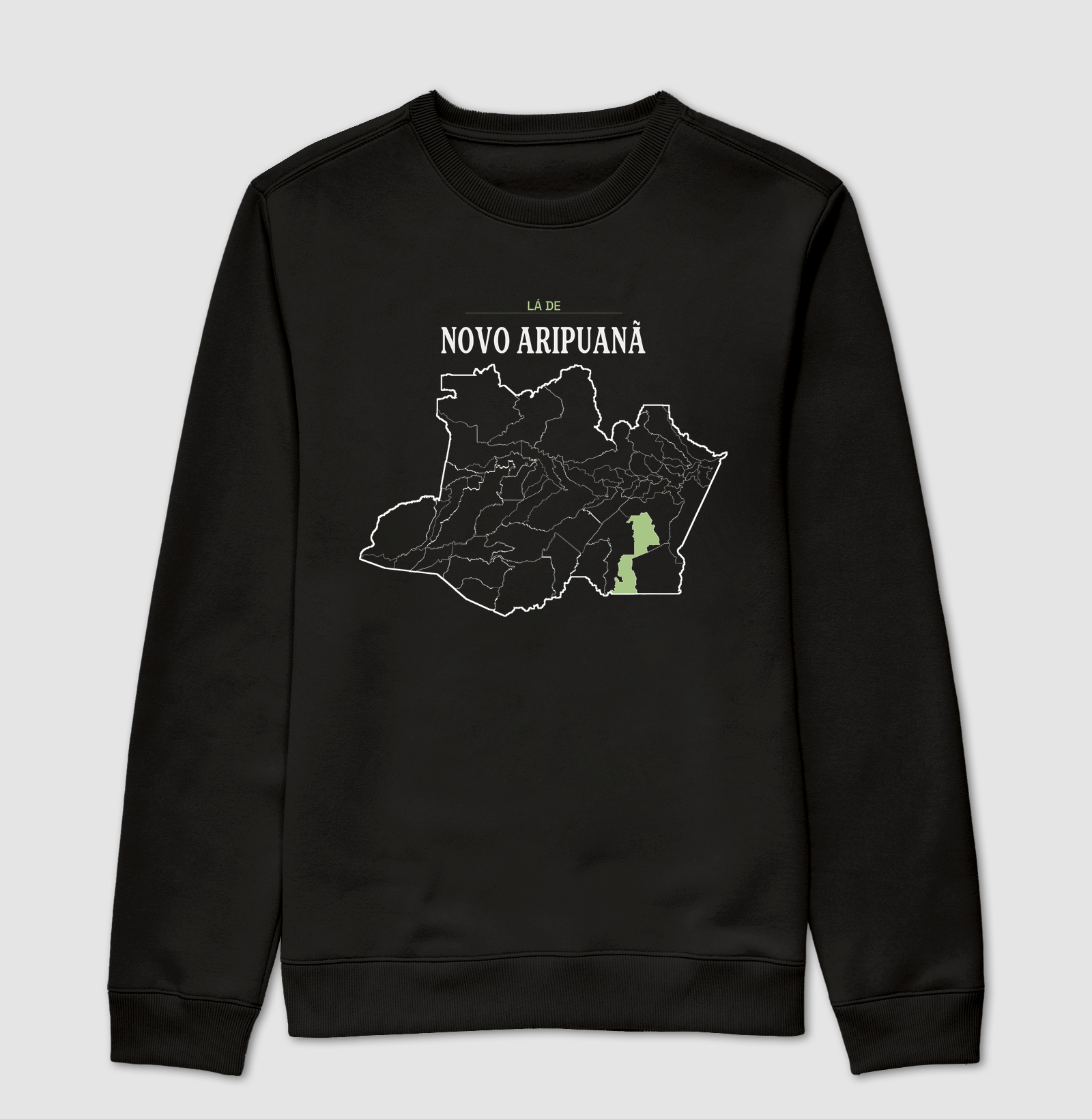 Novo Aripuanã | Território AM - Suéter Moletom