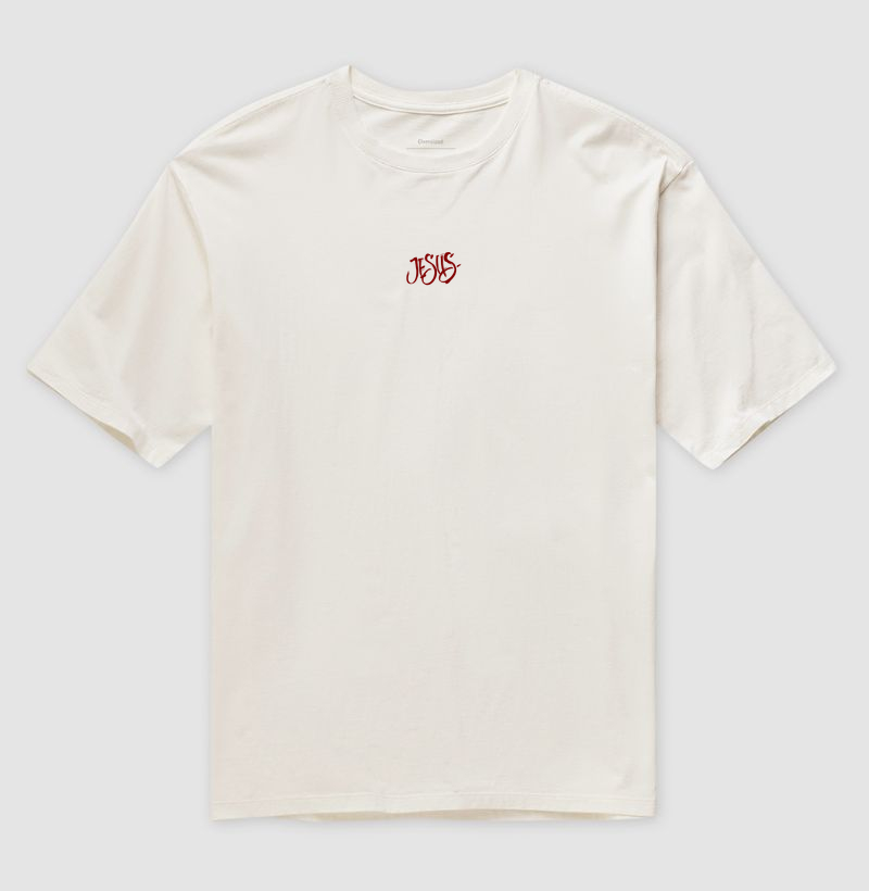 Camiseta Oversized Jesus