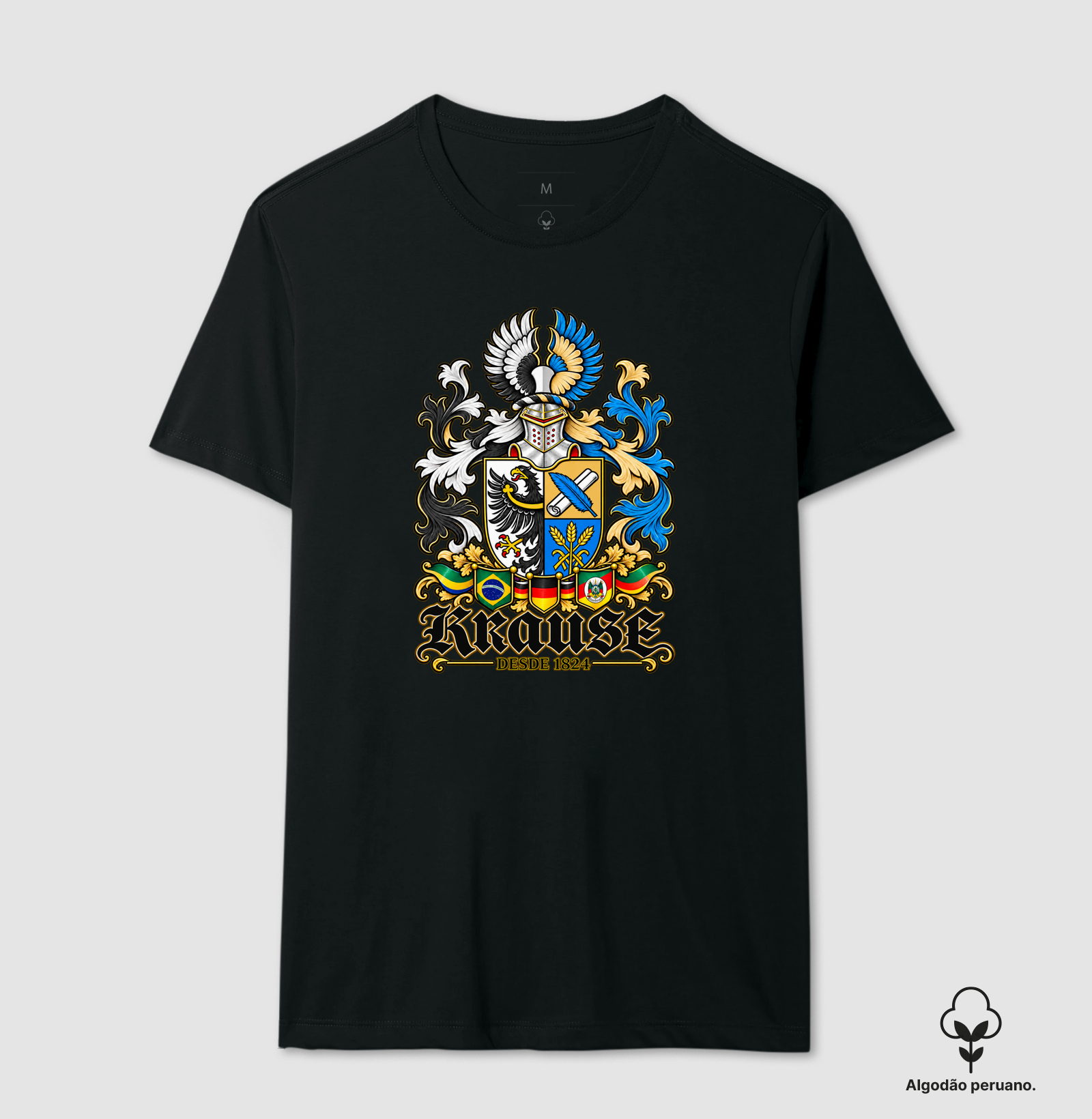 Krause  - Camiseta Algodão Peruano