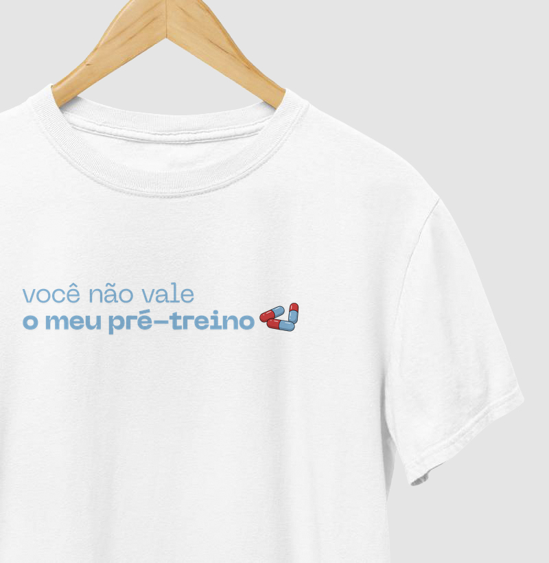 NÃO VALE O PRÉ-TREINO