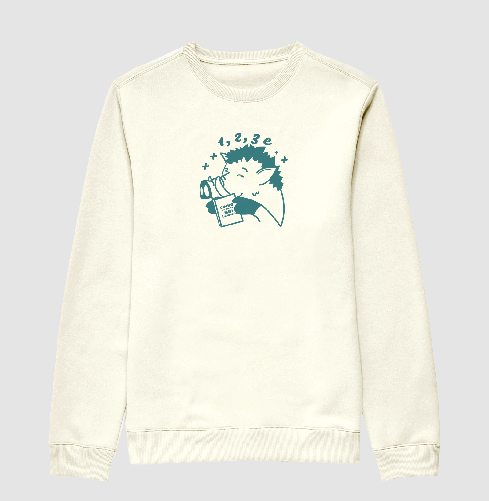 Camiseta 1, 2, 3, e Javalendo Azul