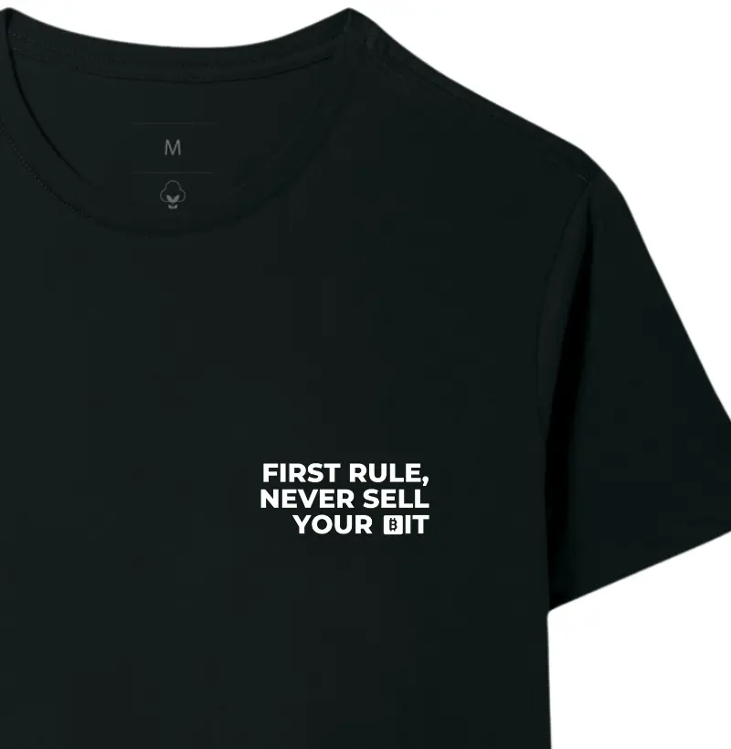 Firts rule, never sell your bit!