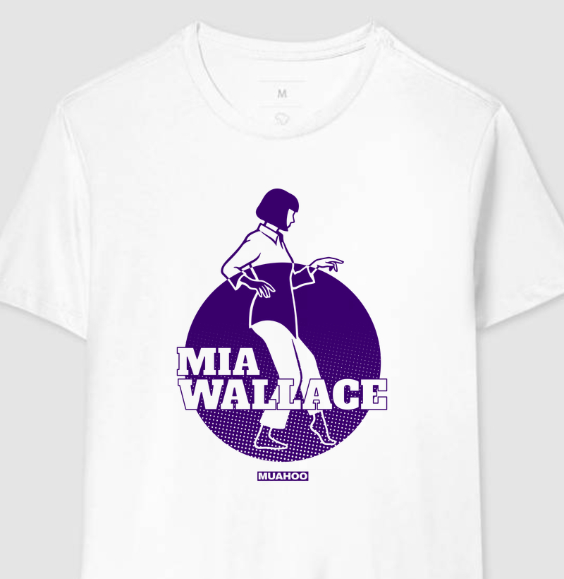 Camiseta Mia Wallace Lets Dance (Pulp Fiction) 