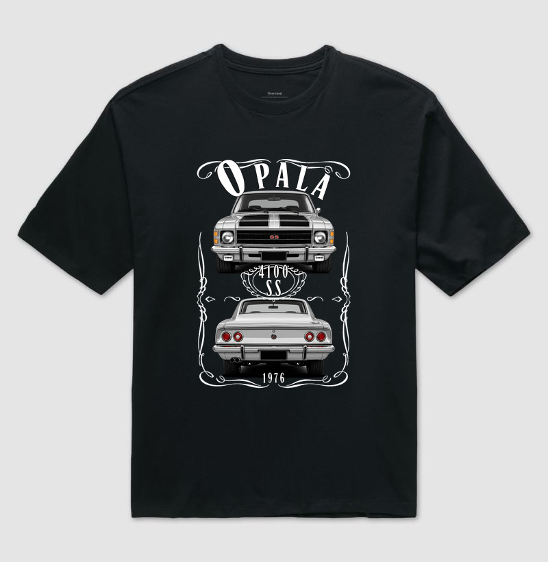 Camiseta oversized Opala SS vintage