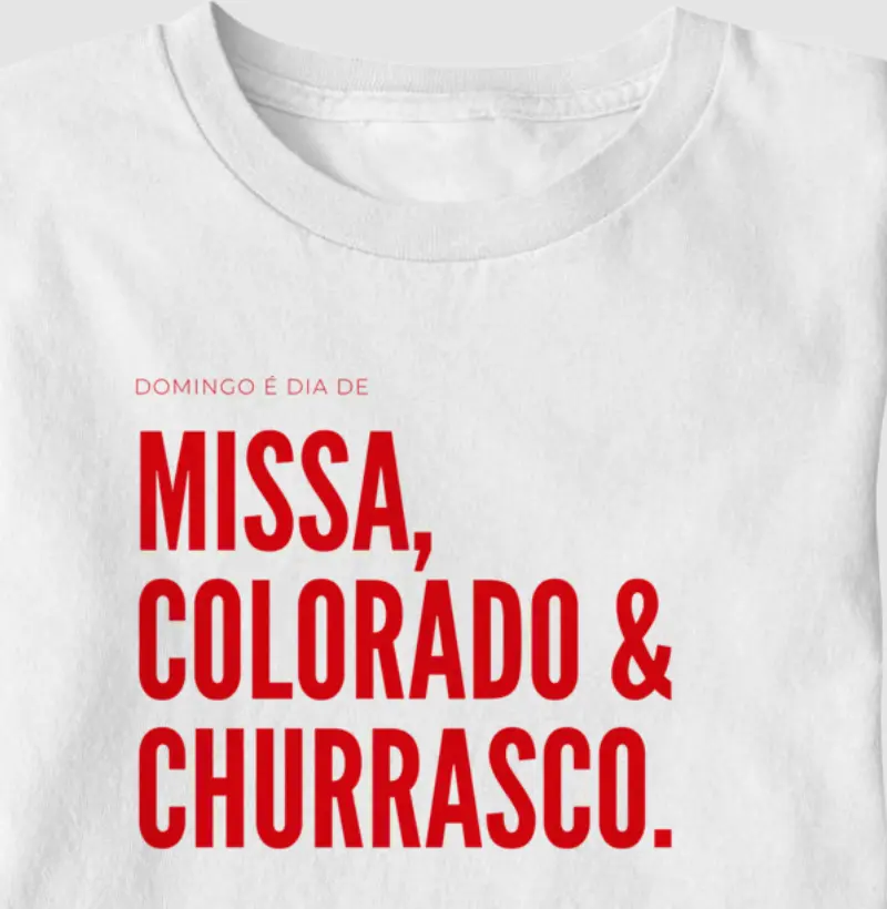 MISSA, COLORADO E CHURRASCO