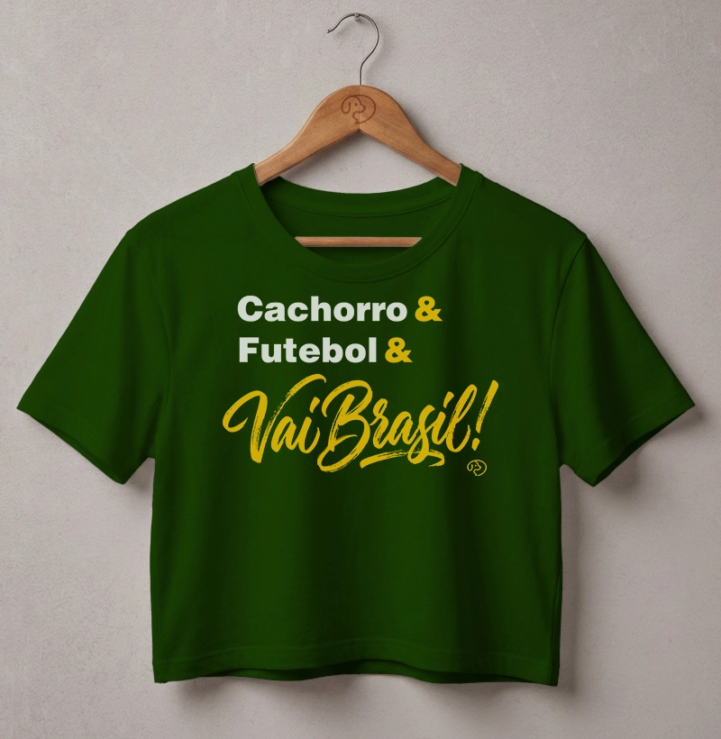 Cachorro & Futebol & Vai Brasil!