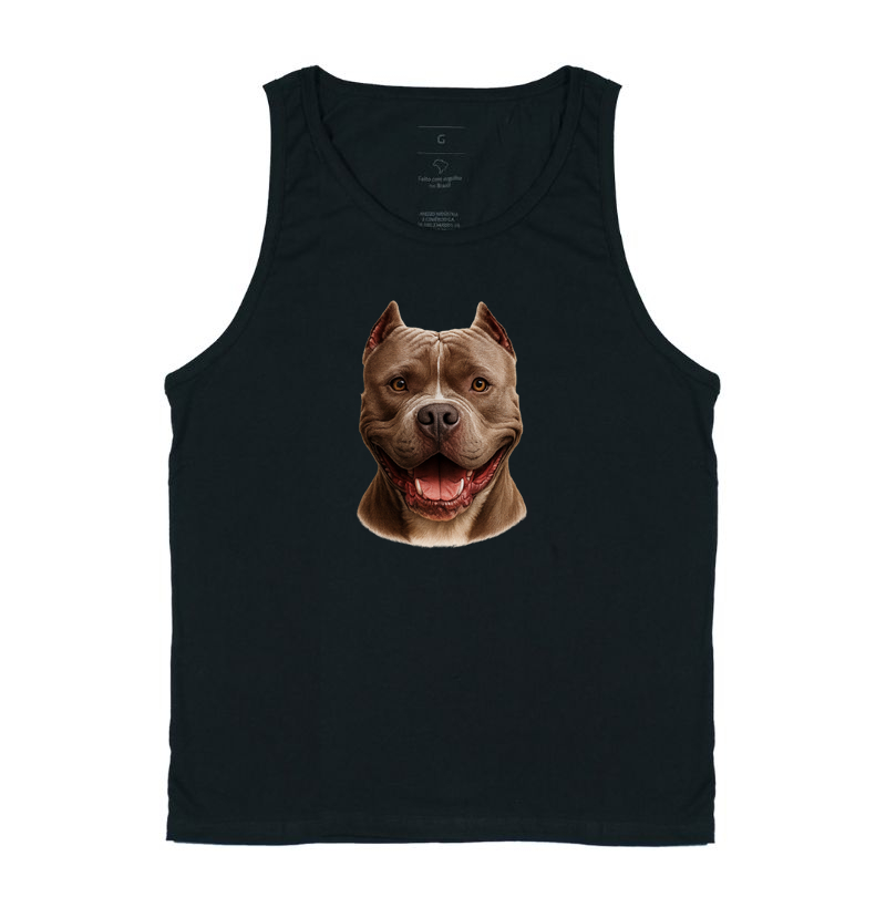 Estampa Cão Pit Bull 