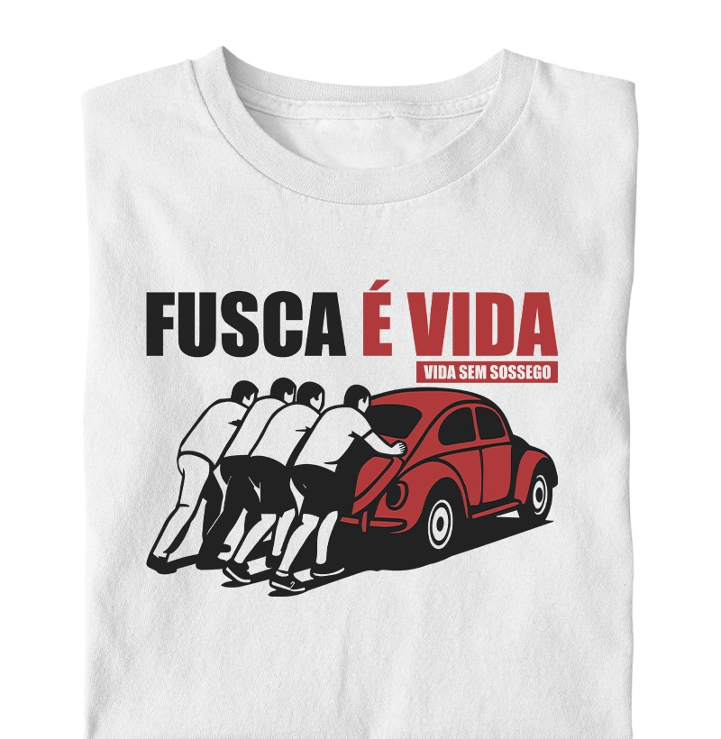 Fusca é vida | Vida sem sossego | Vermelho