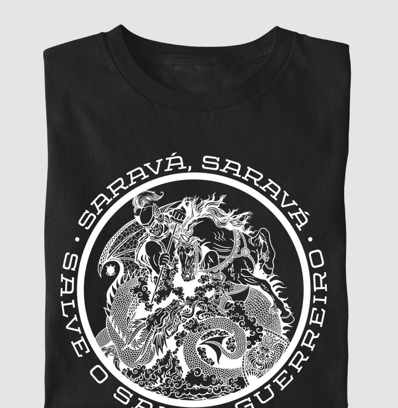 Camiseta Saravá São Jorge