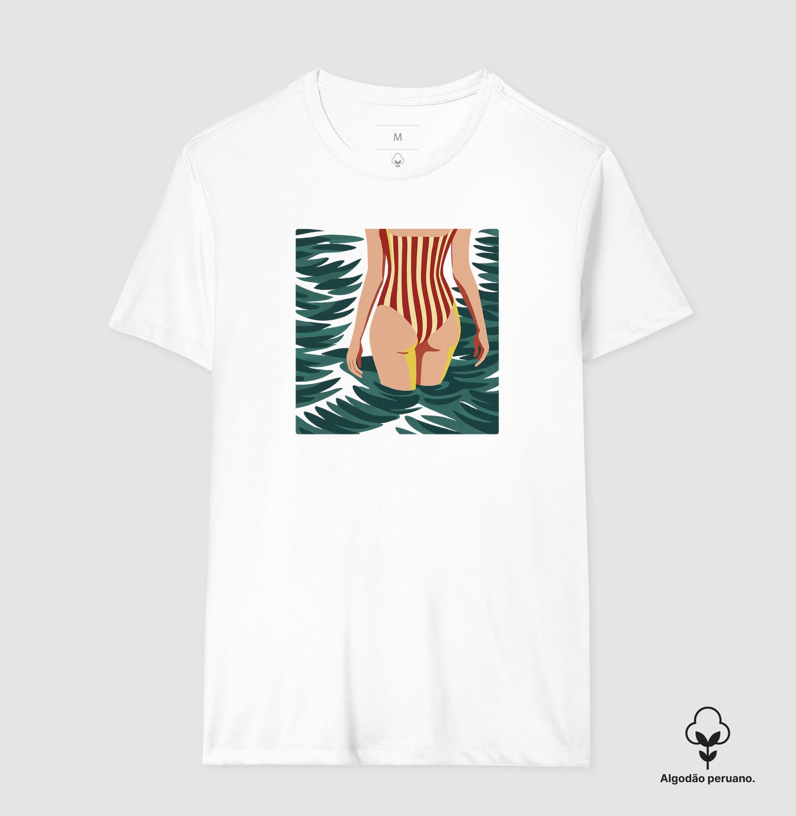 Camiseta Algodão Peruano Aura
