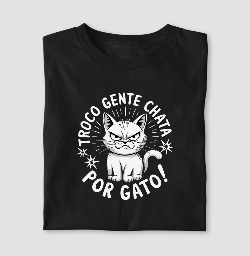 Troco Gente Chata por Gatos