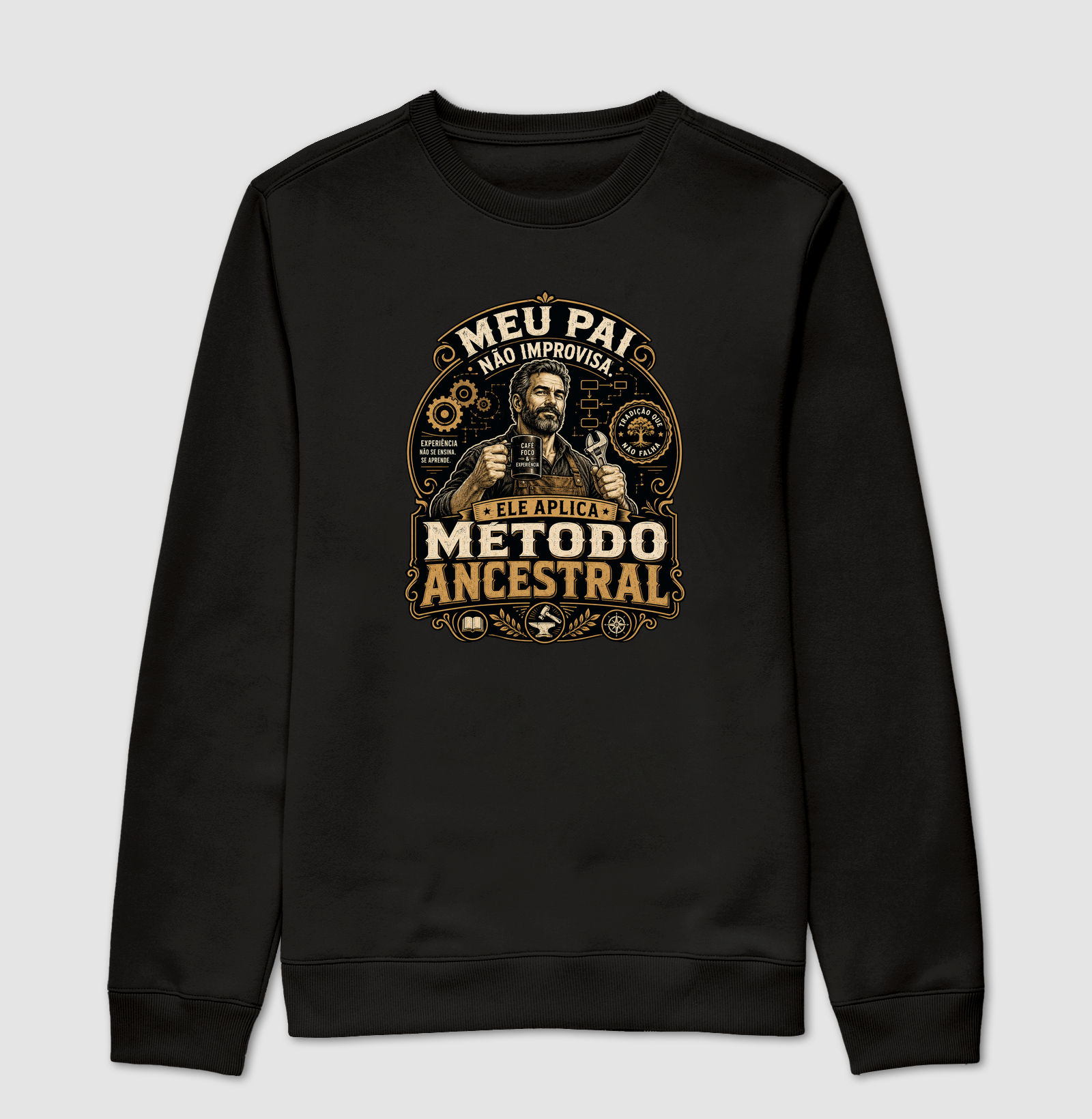 Meu Pai Não Improvisa. Ele Aplica Método Ancestral.