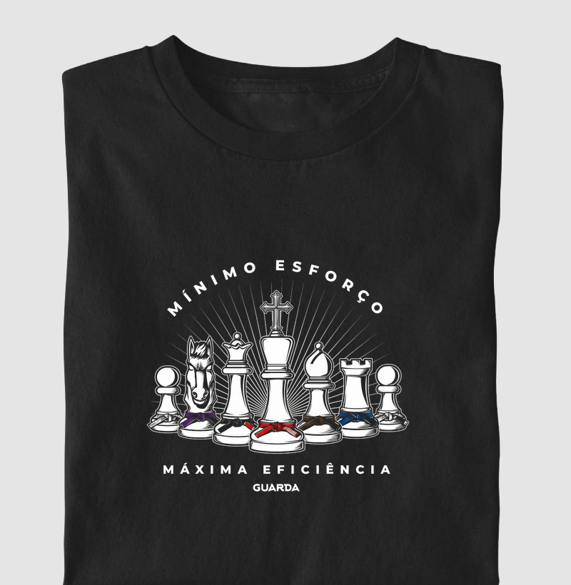 Xadrez, mínimo esforço, máxima eficiência