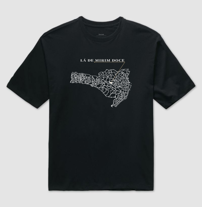 Mirim Doce | Origem SC - Camiseta Oversized