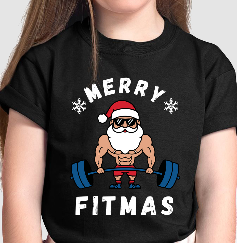 Merry Fitmas Papai Noel bombado