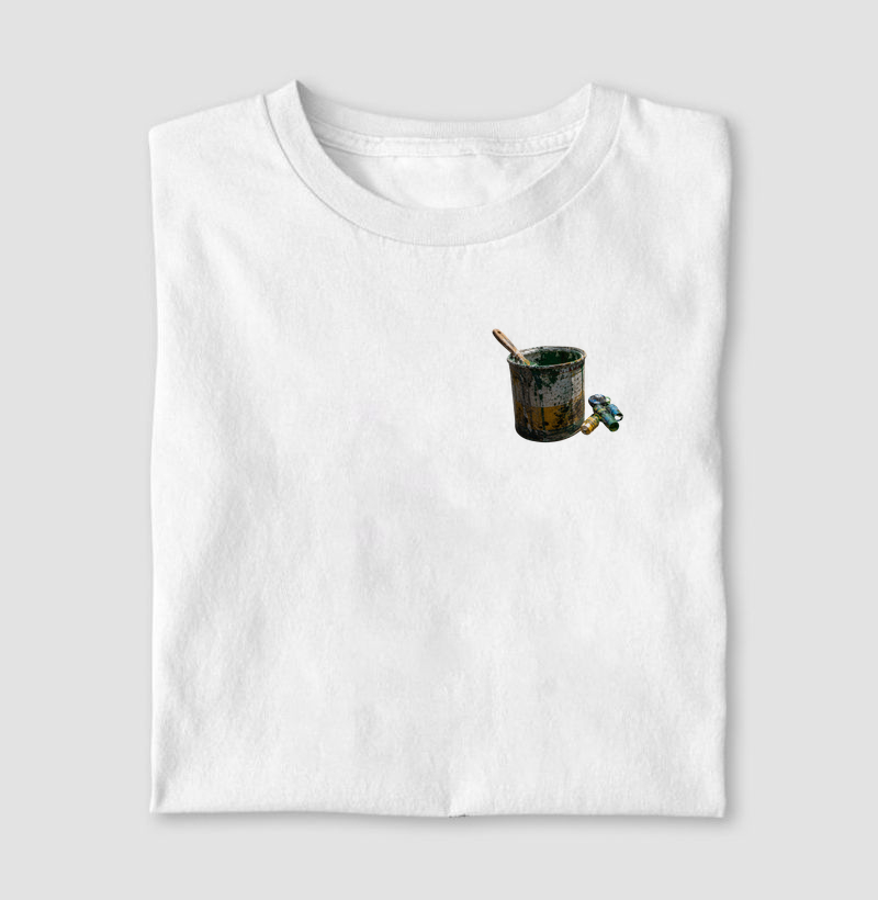 Camiseta Lata de Tinta Miniatura