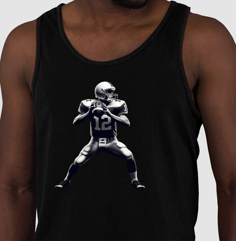 Camiseta regata QB Art