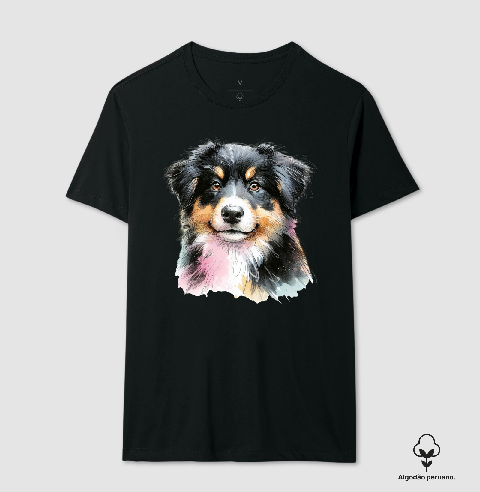 Australian Shepherd Black Tricolor Puppy