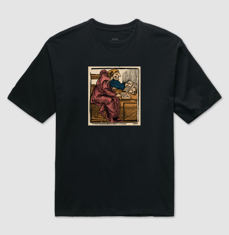 Camiseta Mother Shipton — A Profetisa de Yorkshire - Camiseta Oversized